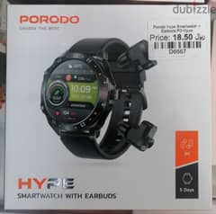 Porodo Hype Smartwatch + Earbuds PD+Hype