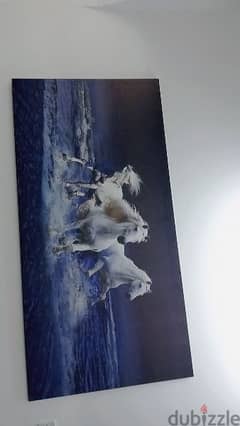 Beautiful horses painting frame