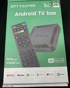 New Tv Box with One year subscription