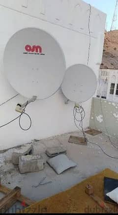 Nileset Airtel all satellite receiver and Dish antenna fixing