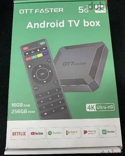 New model 4k Ott android TV box, dual band WiFi, world wide channels