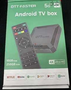 New model 4k Ott android TV box, dual band WiFi, world wide channels