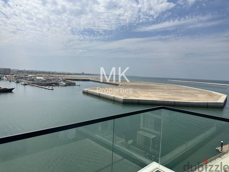 شقة للبیع/اطلاله خلیج مارینا تقسیط/Apartment for sell full view marina 10