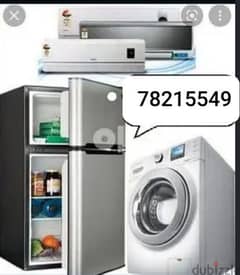 Fridge Acc automatic washing machine mentince repair and service works