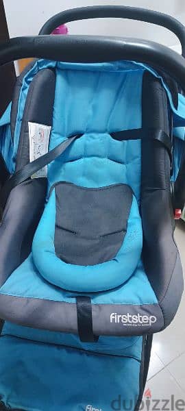 baby stroller with car seat and shoulder carrier 2