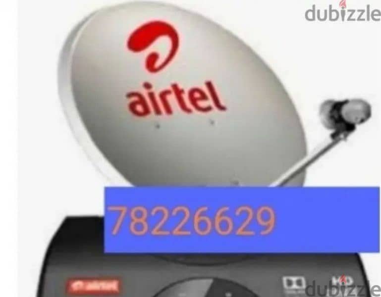 Home service Air tel Nileset DishTv fixing 0