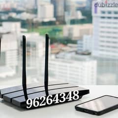 Wi-Fi network shering saltion home office flat to Flat