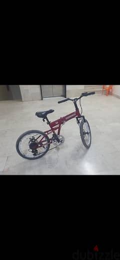 Foldable bicycle on throw away price