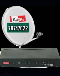 Home service Nileset Arabset Airtel DishTv osn fixing and setting