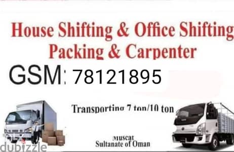 House shifting service carpenter pickup truck