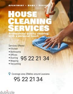 Professional house deep cleaning service