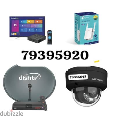 dish TV Air tel Nile sat arbi sat fixing