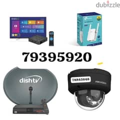 home services New fixing dish TV Air tel fixing