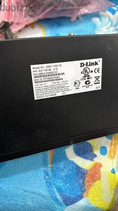 D-Link  Easy Smart Gigabit Switch 
Model : DES-1100-16
16 Ports 0