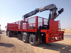 Trailer with Block crane 2007 model 0