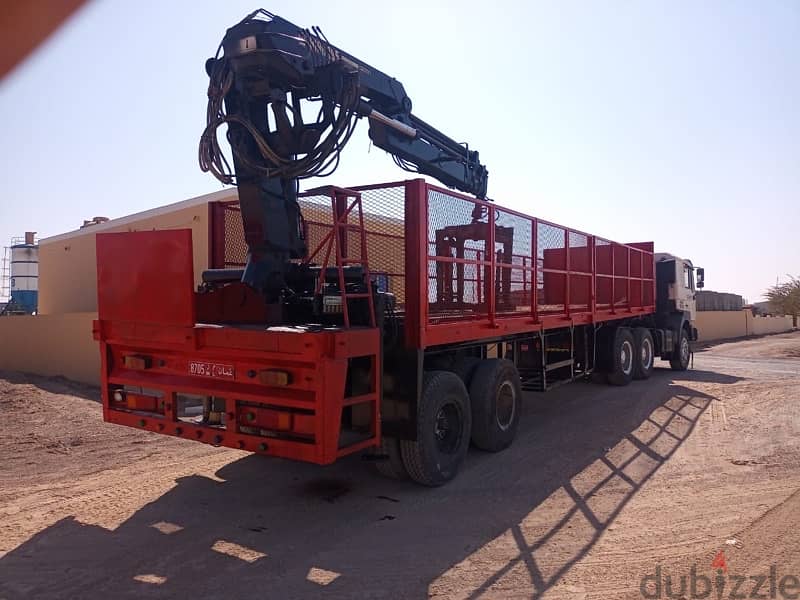 Trailer with Block crane 2007 model 1