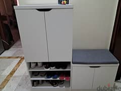 Shoe Rack with seating table