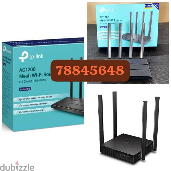 AC1900 wifi Router Dual Band Mu Mimo All brand tplink roter i have 0