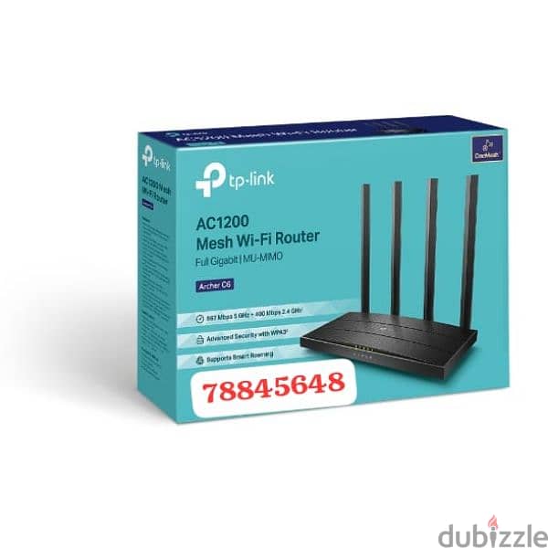 AC1900 wifi Router Dual Band Mu Mimo All brand tplink roter i have 0