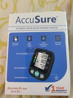 Blood pressure monitor BP machine accusure