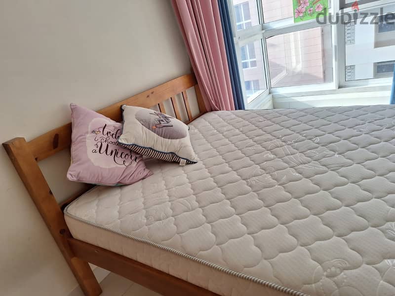 Queen Size Bed with Mattress 1