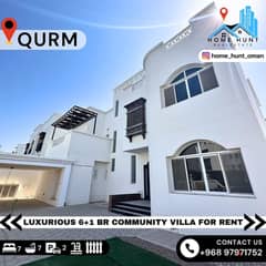 AL QURUM | WONDERFUL 6+1 BR COMMUNITY VILLA FOR RENT