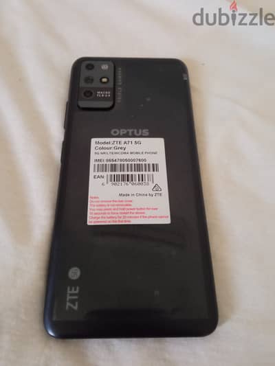 ZTE A71  5G  Optus