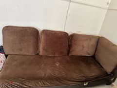 Sofa with cusions