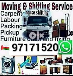 Movers and packing House shifting office villa stor furniture fixing