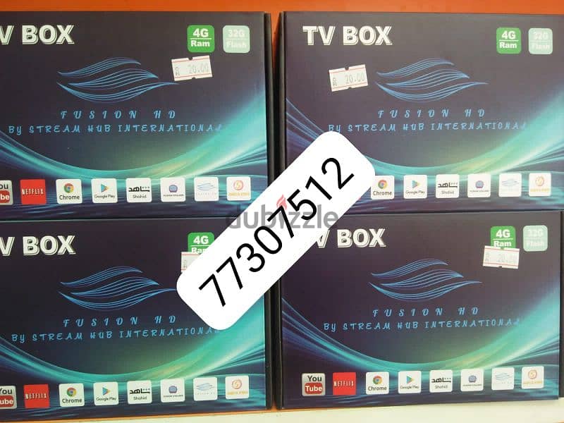 4K Tv Box with Ip_Tv one year subscription 0