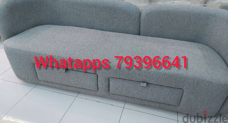 new 3 seater sofa without delivery 1 piece 100 rial 4