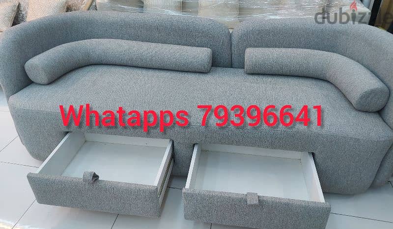 new 3 seater sofa without delivery 1 piece 100 rial 6