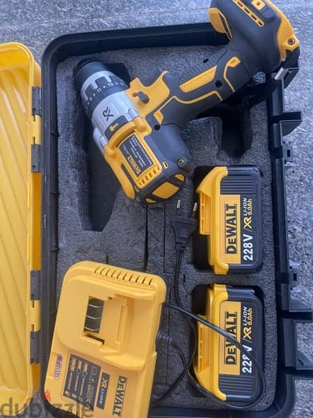 dewalt 228 used 1 time دريل كهربائي شبه جديد 2