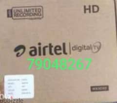 New Airtel Full HDD Receiver with malyalam tamil telgu