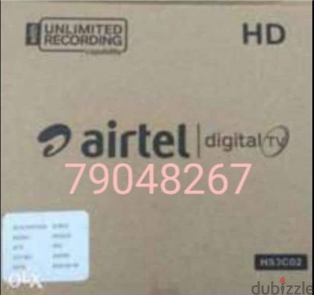 New Airtel Full HDD Receiver with malyalam tamil telgu 0