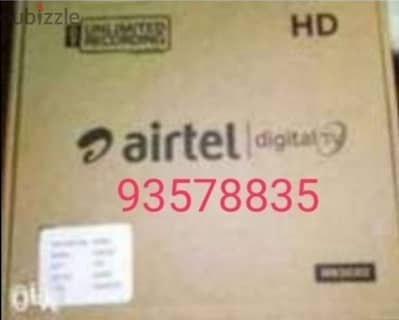 New Airtel Full HDD Receiver with malyalam tamil telgu