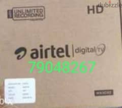 New Airtel Full HDD Receiver with malyalam tamil telgu