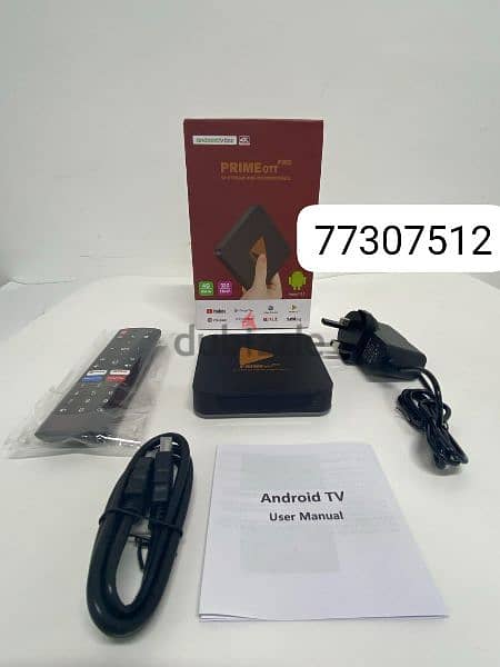 ABox with Bluetooth Remote and one year ip_tv subscription 0