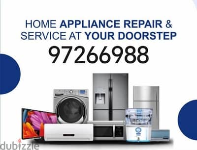 Automatic washing machines and Refrigerators Repairing