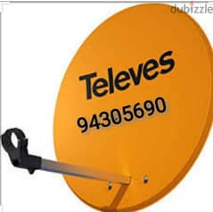 dish tv setlite tv recever installation 0