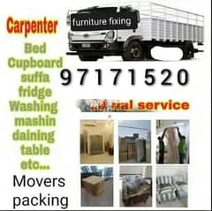 Movers And Packers profashniol Carpenter Furniture fixing transport