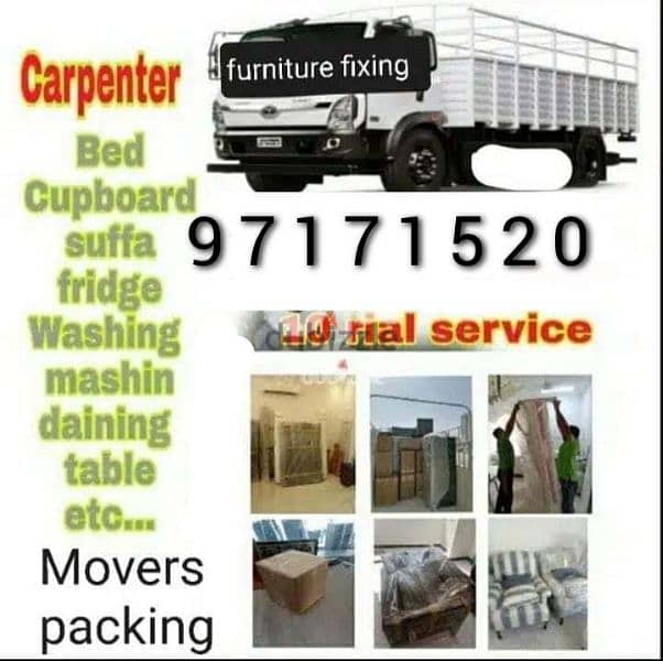 Movers And Packers profashniol Carpenter Furniture fixing transport 0