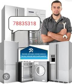 maintenance Automatic washing machine and refrigerators