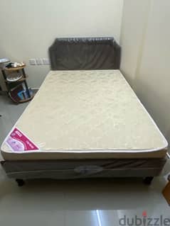 Bed with medical matress