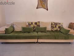 sofa set, 3 two seater and one single.