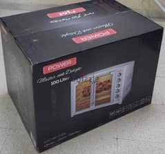 Power Electric Oven 2 door 100 liter new