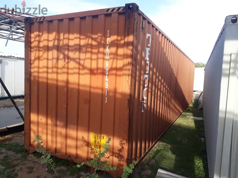 Used 40ft hicube container for sale 2