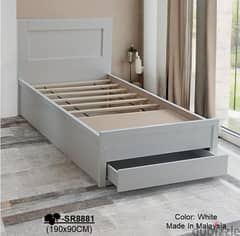 wooden bed 190 90 single