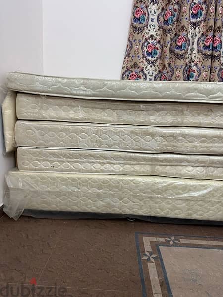 Single Bed with a mattress 0