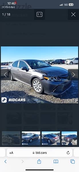 Toyota Camry 2020 5